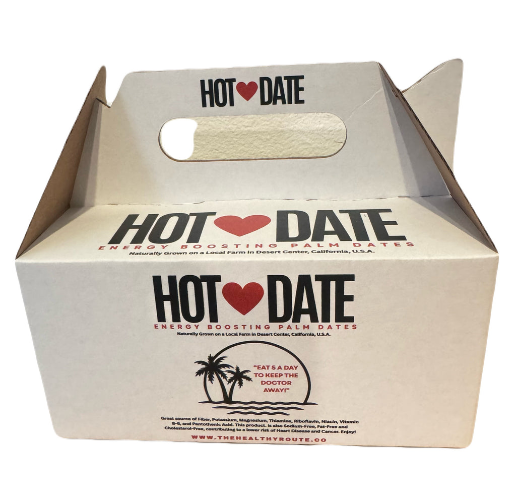 "Hot Date" Brand Sweet, Rich & Energizing California Medjool Dates